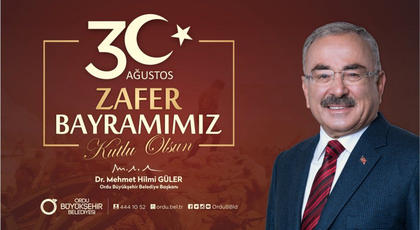 “BU ZAFERLERİN ÜZERİNE YENİ ŞANLI ŞÖHRETLİ BİR GELECEK HAZIRLAYALIM”