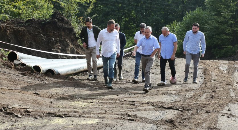 KABATAŞTA SU SORUNU ÇÖZÜLÜYOR