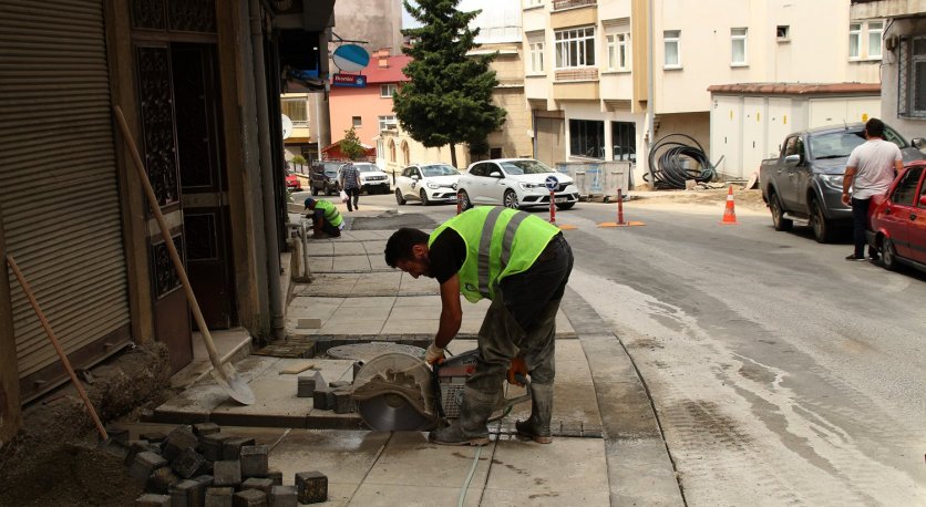 KALDIRIMLAR MODERN GÖRÜNÜME KAVUŞUYOR