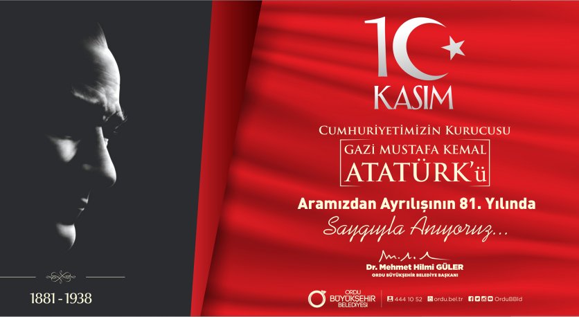 SAYGI VE ÖZLEMLE ANIYORUZ