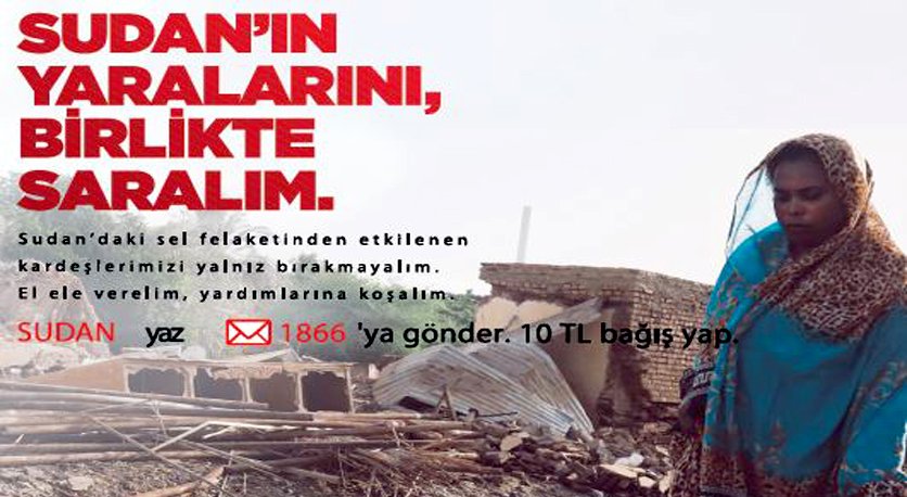 SUDAN ACİL YARDIMINIZI BEKLİYOR