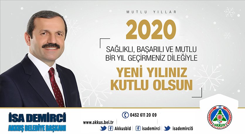 BAŞKAN DEMİRCİDEN YENİ YIL MESAJI