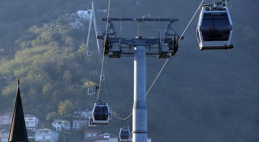 TELEFERİK BAKIMA ALINIYOR