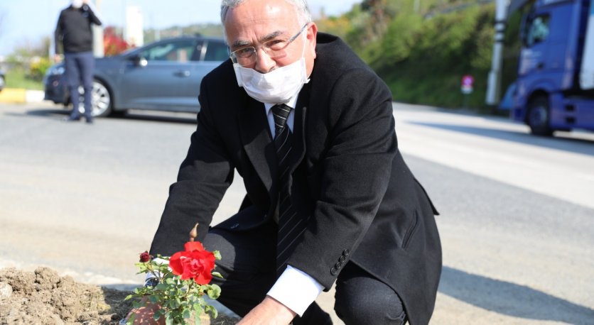 ORDUDA MAHALLELERE ADINA ÖZGÜ FİDAN DİKİMİ DEVAM EDİYOR