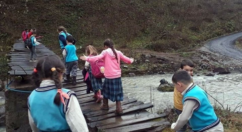 OKUL YOLU BAŞKAN GÜLERİN TALİMATIYLA YENİLENİYOR