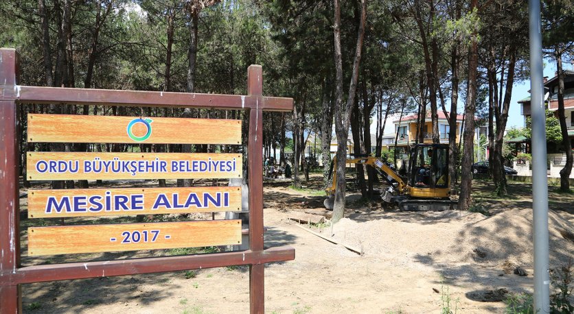 MESİRE ALANINA ‘BÜYÜK DOKUNUŞ