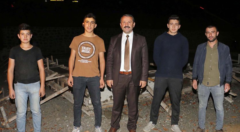 BAŞKAN DEMİRCİ GENÇLERE SÖZ VERMİŞTİ