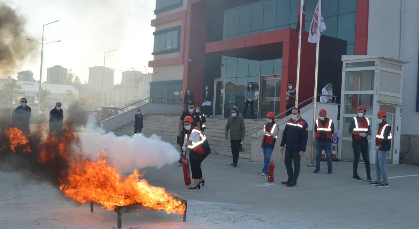 KURUMLARA YANGIN EĞİTİMİ