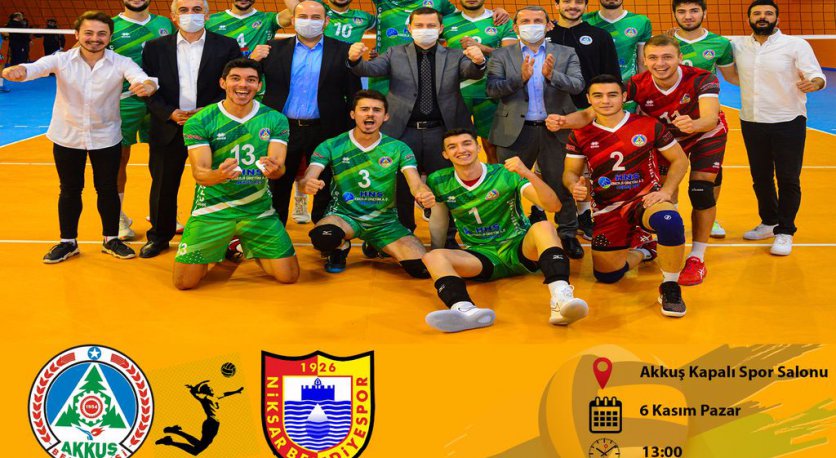 AKKUŞ BELEDİYESPOR GALİBİYET SERİSİNİ SÜRDÜRMEK İSTİYOR