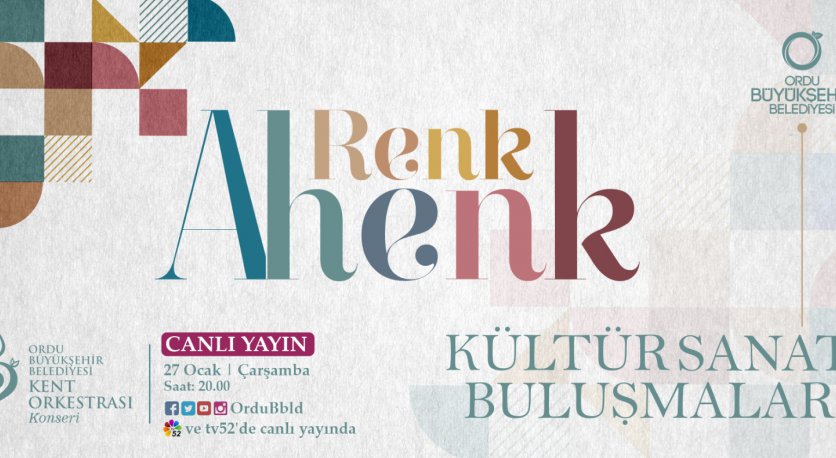 RENK AHENK - CANLI YAYIN