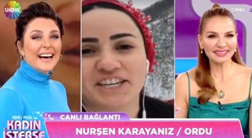 BİZİM KIZ NURŞEN KARAYANIZ SHOW TVDE ORDUYU ANLATIYOR