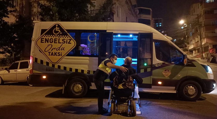GECE GÜNDÜZ “ENGELSİZ TAKSİ”