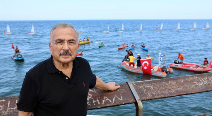 DENİZDE YELKEN VE KANO ŞÖLENİ