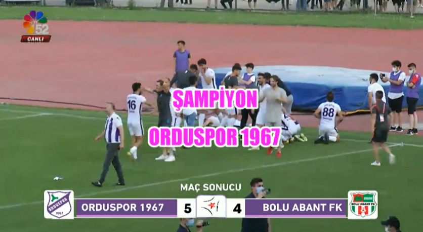 ORDUSPOR 1967 3. LİGDE