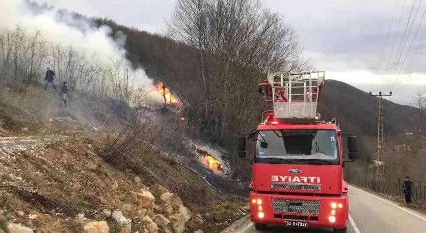 ORDU İTFAİYESİNDEN ÜRETİCİLERE UYARI