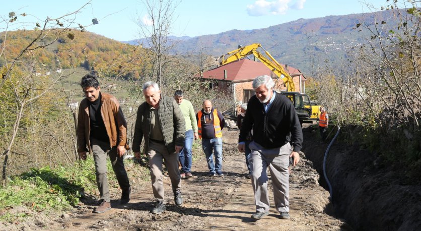 KUMRU VE KORGAN´IN İÇME SUYU HATLARI YENİLENİYOR