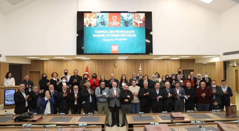 BÜYÜKŞEHİR´İN DESTEĞİ ÜRETİME DÖNÜŞTÜ