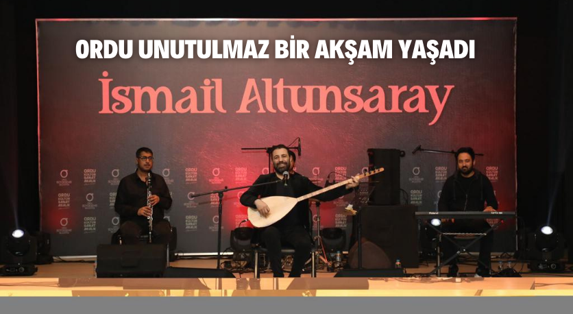 İSMAİL ALTUNSARAY´DAN MEST EDEN KONSER 