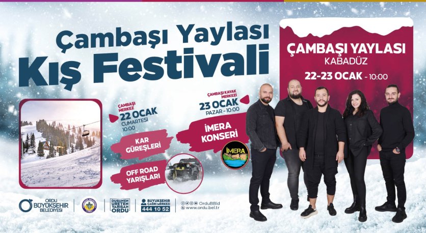 ÇAMBAŞI´NDA FESTİVALE DAVETLİSİNİZ