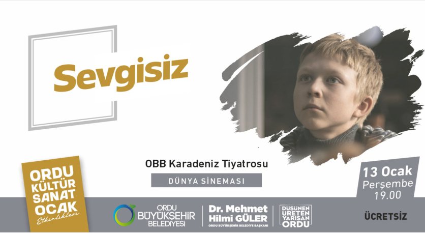 CANNES FİLM FESTİVALİ ÖDÜLLÜ FİLM SEVGİSİZ BU AKŞAM