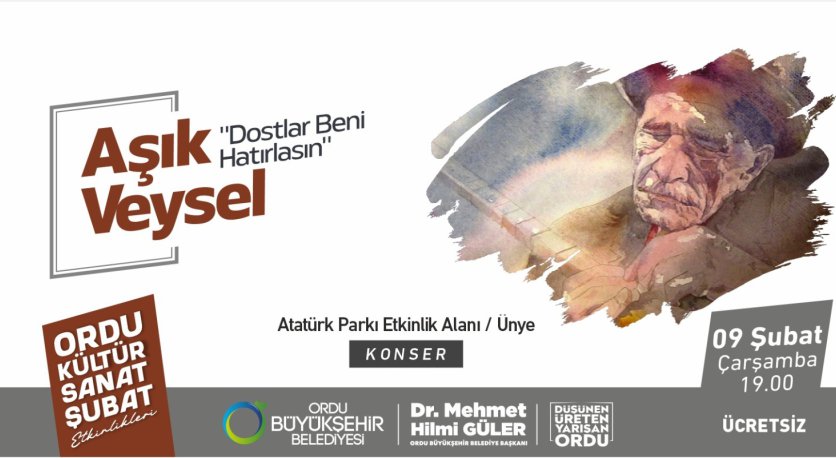 ÂŞIK VEYSEL ESERLERİYLE YÂD EDİLECEK 