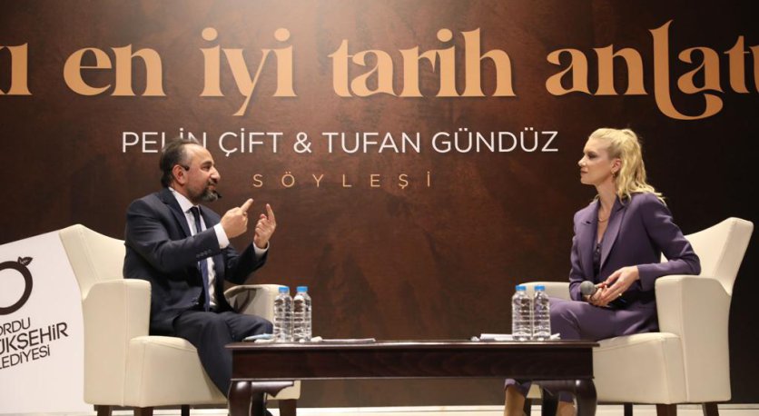 “AŞKI EN İYİ TARİH ANLATIR” SÖYLEŞİSİNE YOĞUN İLGİ