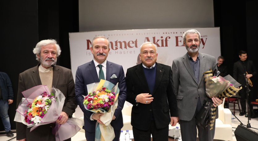 BÜYÜKŞEHİR´DEN MEHMET AKİF ERSOY GECESİ 