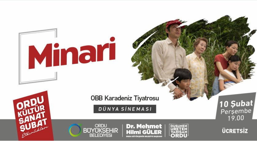 “MİNARİ” FİLMİNE DAVETLİSİNİZ