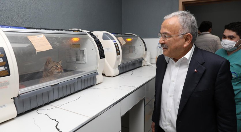 BAŞKAN GÜLER: “HAYVAN HASTANEMİZİ DİĞER ŞEHİRLER ÖRNEK ALIYOR”