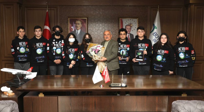 BAŞKAN GÜLER TÜRKİYENİN GURURLARINI AĞIRLADI