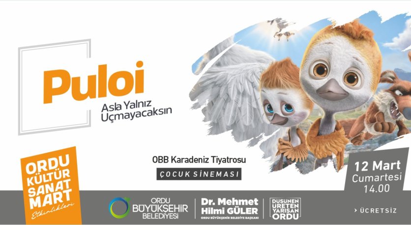 ÇOCUKLARI HAFTA SONU FİLM KEYFİ BEKLİYOR 