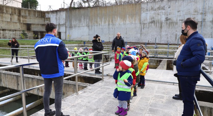 OSKİ, KAPILARINI MİNİK ÖĞRENCİLERE AÇTI