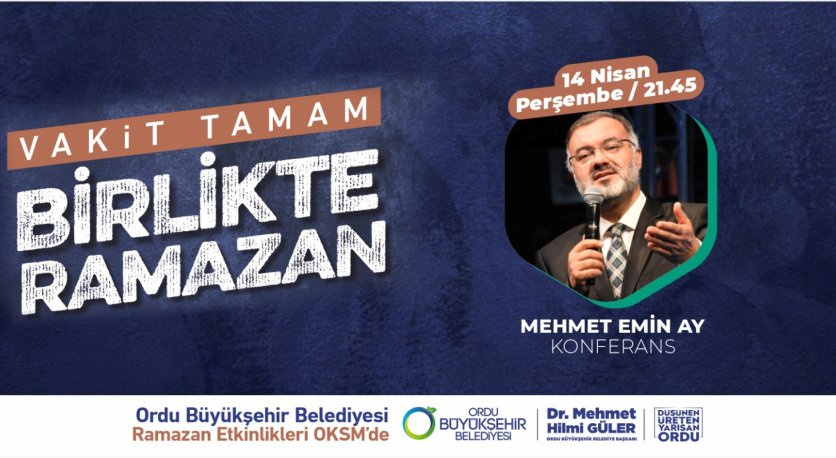KONFERANSA DAVETLİSİNİZ 