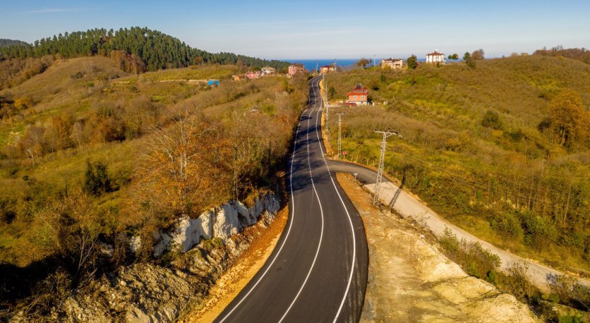 ORDU´YA 3 YILDA 1500 KM ASFALT