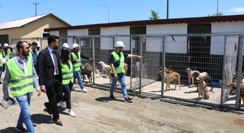 ODÜ´DEN HAYVAN HASTANESİ VE OBİTEM´E ZİYARET