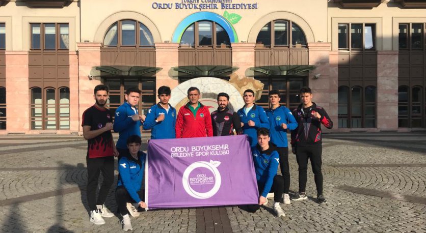 ORDU BÜYÜKŞEHİR BELEDİYESİ SPORCULARI MADALYALARA ABONE