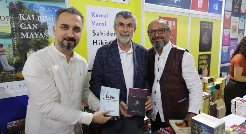 ORDU KİTAP FUARI´NDA YAZARLAR GEÇİDİ 