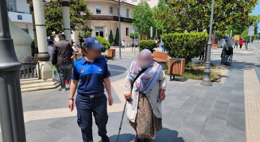 BÜYÜKŞEHİR ZABITASINDAN DİLENCİ OPERASYONU