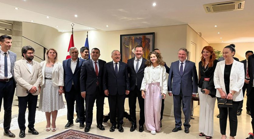 BAŞKAN GÜLER, BELÇİKA´DA KENDİSİ ADINA DÜZENLENEN DAVETE KATILDI 