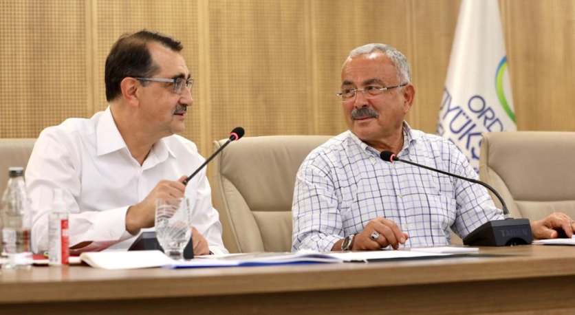 ENERJİ BAKANI FATİH DÖNMEZ ORDU´DA 