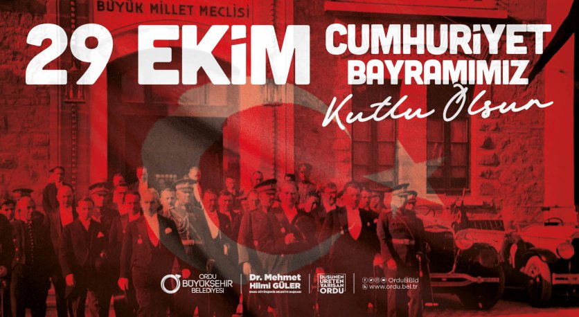 BAŞKAN GÜLER´DEN CUMHURİYET BAYRAMI MESAJI 