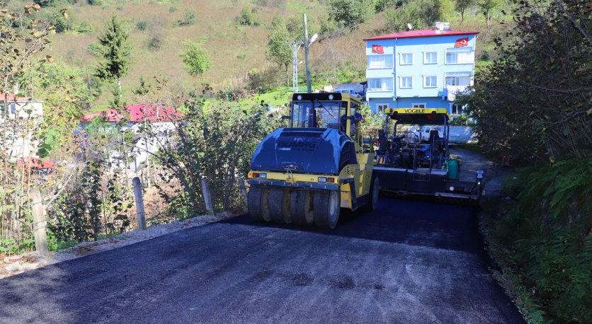 KABADÜZÜN GRUP YOLLARI SICAK ASFALT İLE BULUŞUYOR