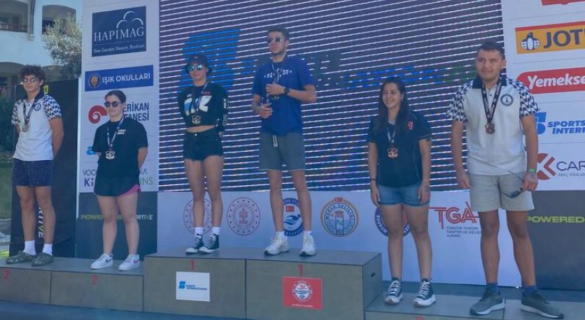 TRİATLON SPORCUSU KIR´DAN BİR ALTIN MADALYA DAHA 