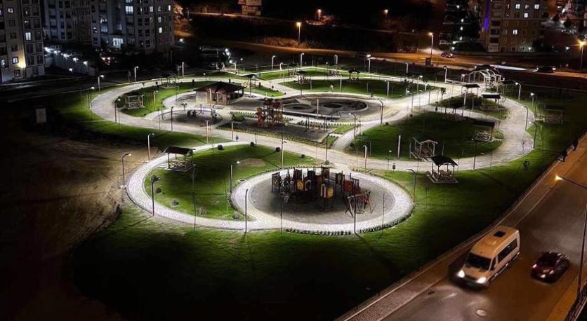 IHLAMUR VADİSİ´NDE IŞIKLAR YANDI 