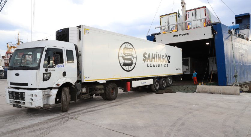 ÜNYEPORT´TAN RO-RO SEFERLERİ SÜRÜYOR