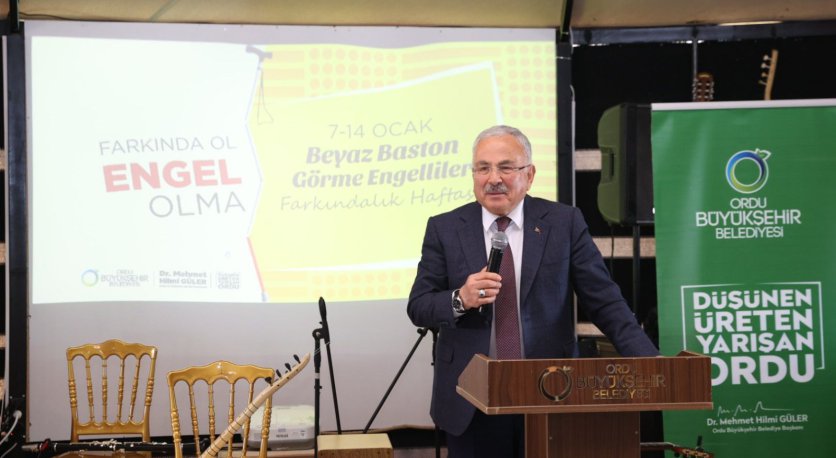 BAŞKAN GÜLER, BEYAZ BASTON DERNEĞİ ÜYELERİ İLE BİR ARAYA GELDİ