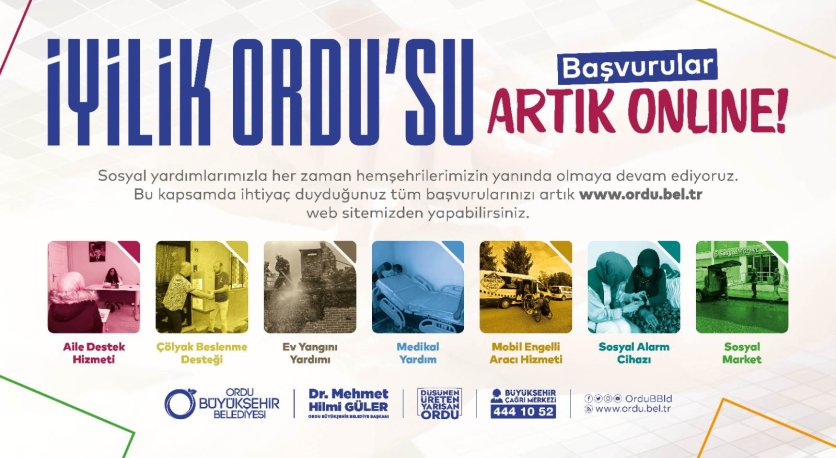 BİR TIK İLE TALEPLER ALINACAK