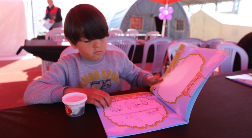DEPREMZEDE ÇOCUKLARINA TERAPİ