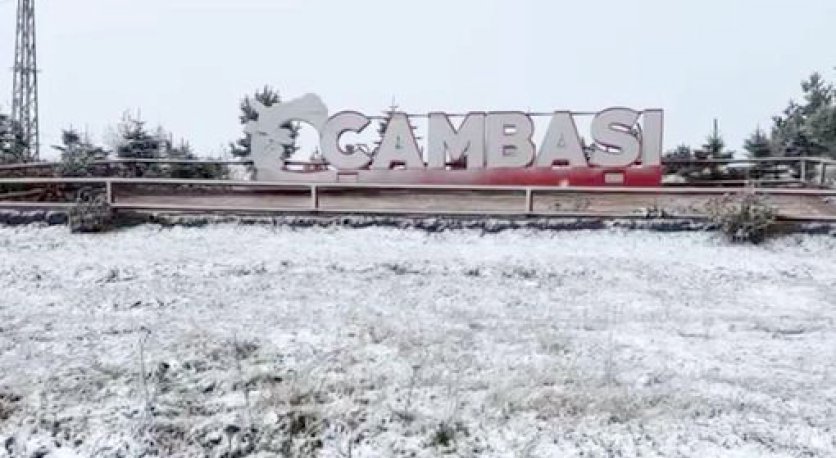 ÇAMBAŞINA KIŞ GELDİ