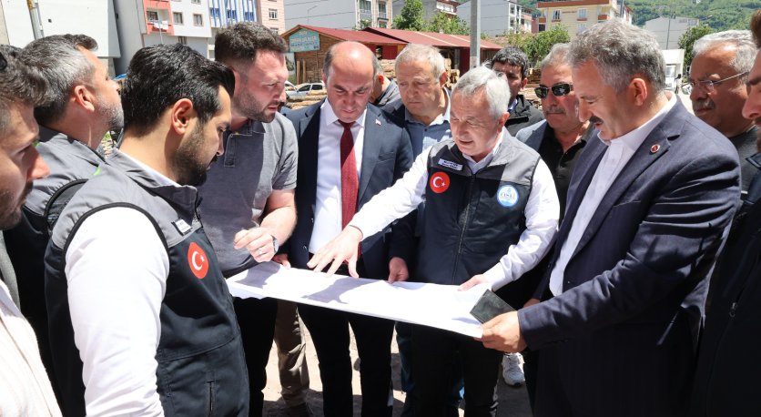AYBASTI İLÇE MERKEZİNİN ALT YAPISI YENİLENİYOR